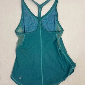 lululemon athletica Teal Tank Top